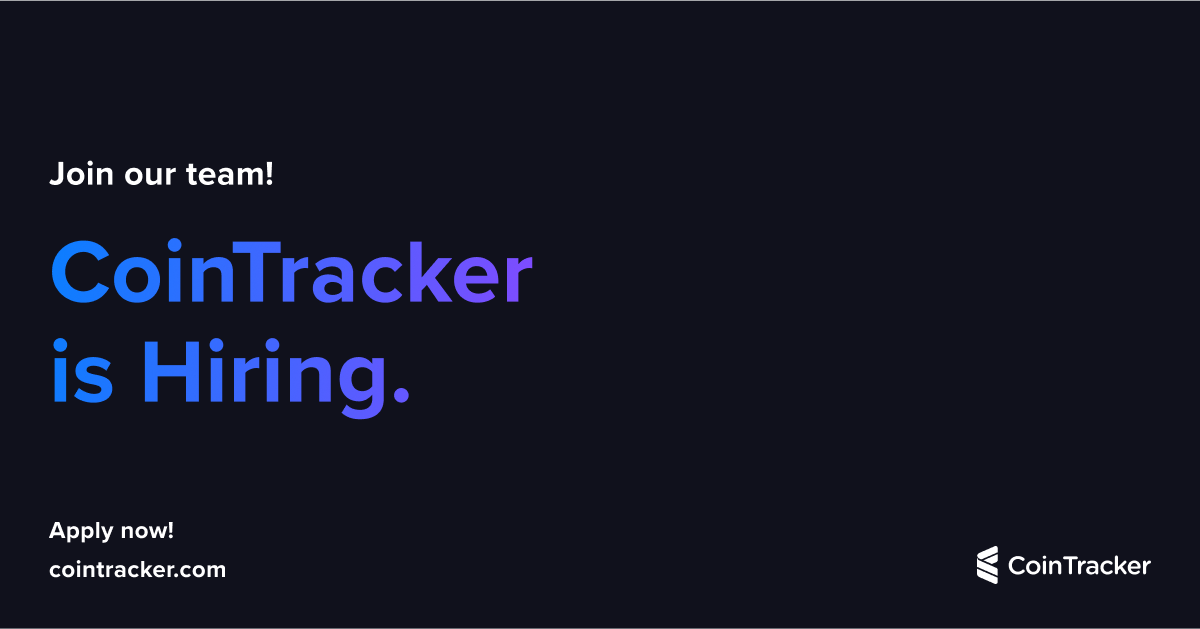 CoinTracker (YC W18) Is Hiring a Consumer Product Lead